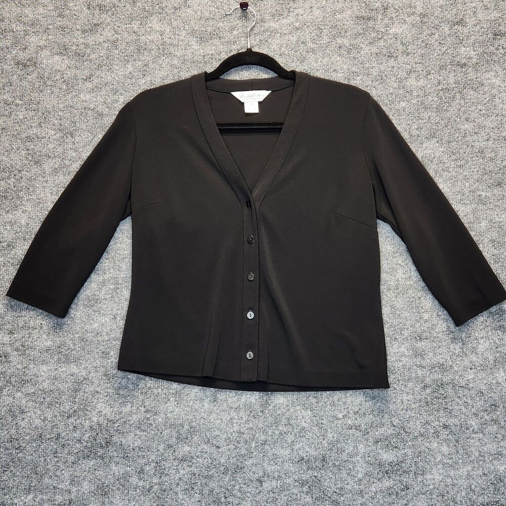 Brooks Brothers Full Button Sweater Cardigan Womens Medium Shirt Made in USA